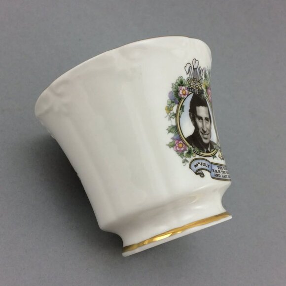 Vtg Canadian Classic Prince Charles Lady Diana Royal Wedding Teacup and Saucer - Picture 7 of 14